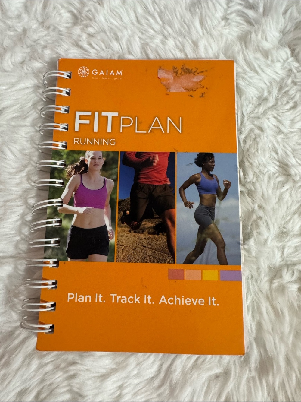GAIAM FITPLAN Running Notebook Journal